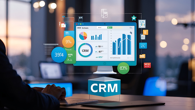 CRM & Business Management interface